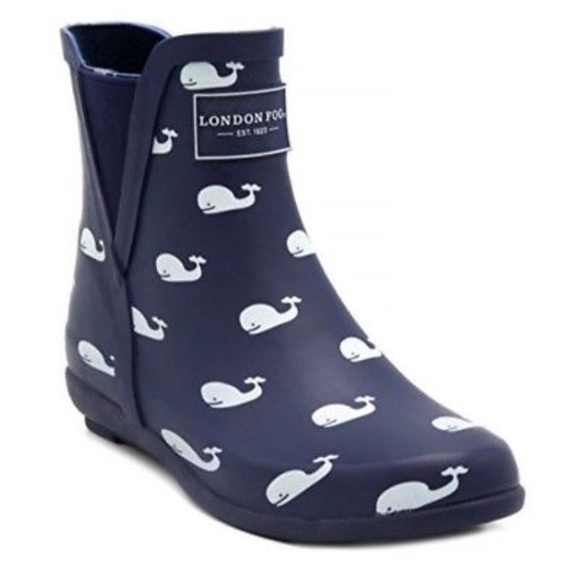 london fog ankle rain boots